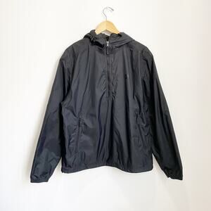 Timberland Men's Black Windbreaker Jacket Size Large